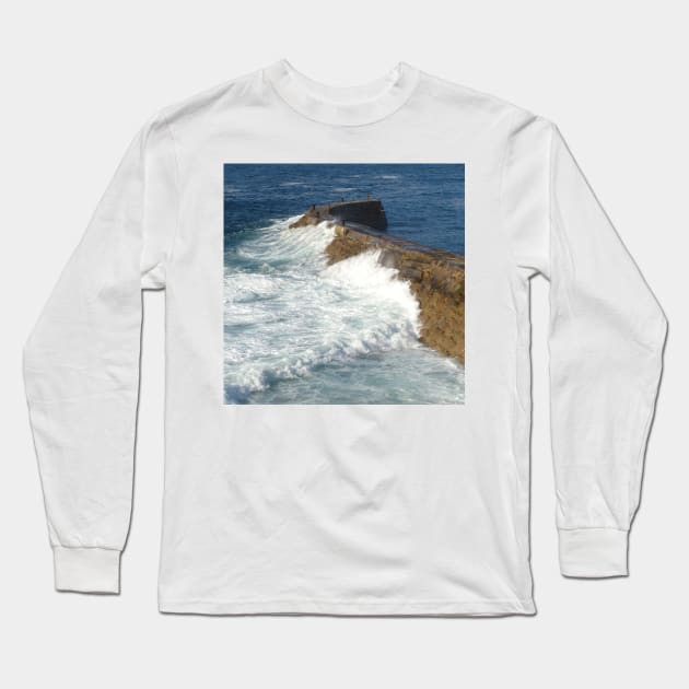 Sennen Cove, Cornwall Long Sleeve T-Shirt by Chris Petty